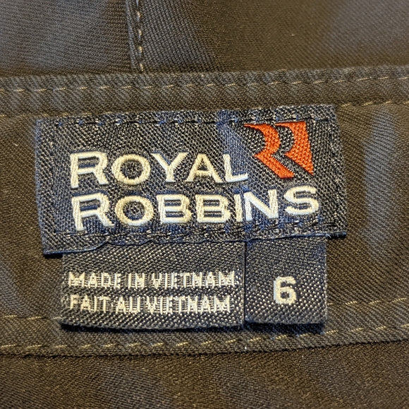 🥾 🧗‍♀️🏞️ Royal Robbins - Women Capris - Size 6 - Picture 3 of 5